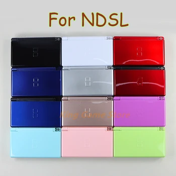 10sets מלא מעטפת דיור עבור NDSL Case כיסוי תחליף DS Lite קונסולת משחק עם Stylus