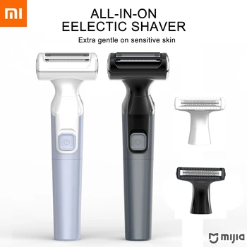 2023 Xiaomi Mijia חשמלי שיער גילוח Epilator 2 ב 1 עמיד למים ביקיני הסרת שיער מכונת נשים גברים הגוף גוזם שיער
