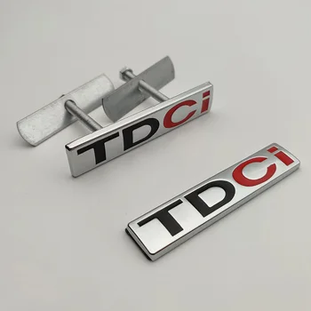 3d מתכת לוגו TDCI התג הרכב הקידמי סמל תא המטען מדבקות עבור פורד Fcous מונדיאו C מקס היתוך פיאסטה TDCI מדבקה אביזרים