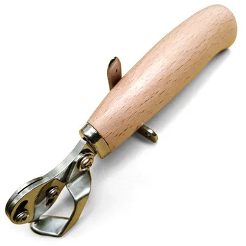 F50 עור סכין חיתוך עבור DIY ידית עץ Leathercraft חיתוך ידני בשילוב פונקציה סכין חיתוך קצה