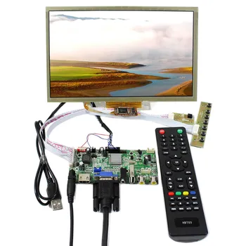 H DMI+VGA+AV+USB LCD בקר הלוח עם 10.2 אינץ 1024X600 HSD100IFW1 CLAA102NA0ACW רב מגע