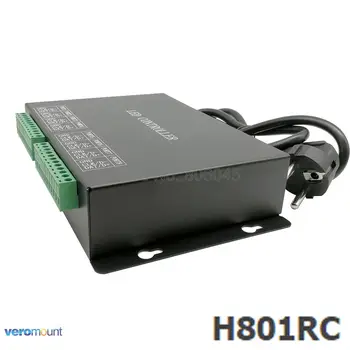 H801RC 8 יציאות עבד LED פיקסל בקר עבודה עם רשת מחשבים או Marster בקר (H803TV או H803TC) כונן 8192 פיקסלים