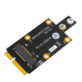 M. 2 מקש B כדי Mini PCI-E מתאם עם Dual ננו חריץ לכרטיס SIM עבור 3G/4G/5G מודול