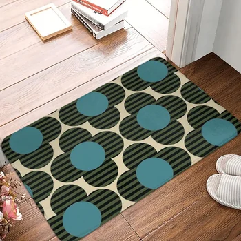 Orla Kiely שטיחון אמבטיה מלבן רך המטבח בבית שטיח פשטות פרח סופג הרצפה שטיח מחצלת דלת האמבטיה שטיח