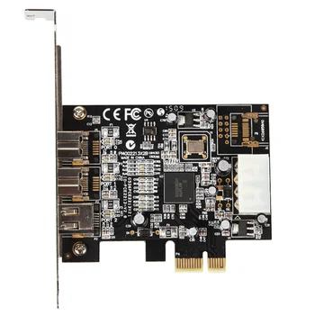 PCI Express 3 נמל לכידת וידאו כרטיס Firewire 1394B & 1394A PCIe 1.1 X1 כרטיס TI XIO2213B ערכת השבבים