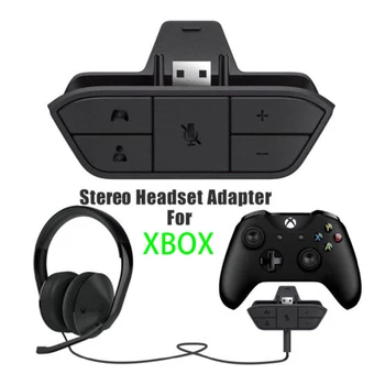 אוזניות סטריאו מתאם עבור ה-Xbox One & Xbox סדרת X|S בקר - התאם אודיו איזון (משחק קול & צ ' אט קולי), עוצמת קול, מיקרופון