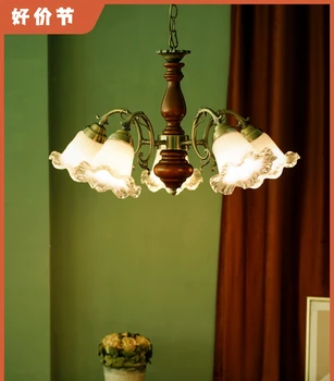 אמריקה רטרו אידילי וינטאג ' צרפתי זכוכית סלון, חדר השינה, חדר אוכל אירופאי בסגנון שנות ה-עתיקה עץ מלא