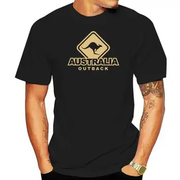 גברים חולצה אוסטרליה - אאוטבק Australien על ידי Nguru Canguro חוצה אופנה חולצת נשים