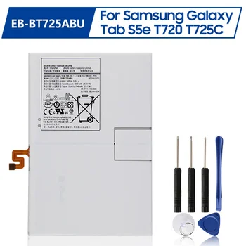 החלפת סוללה EB-BT725ABU עבור Samsung Galaxy Tab S5e T720 T725C S6 לייט P615C SM-P610 סוללה נטענת 7040mAh