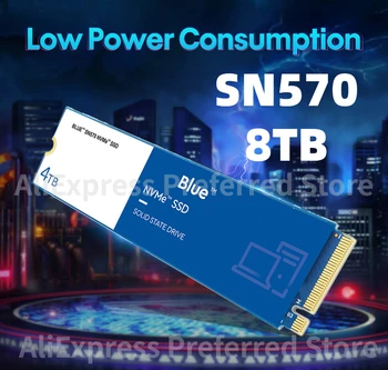 המערבי מקורי כחול SN570 NVMe 1TB 500GB 250GB SSD M. 2 2280 Internal Solid State Drive עבור מחשבים ניידים PC PS5