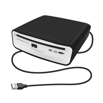 ממשק USB 2.0 הרדיו CD/DVD צלחת תיבת נגן חיצוני מערכת סטריאו עבור אנדרואיד נגן רדיו