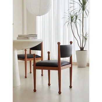 סגנון וינטג ' יוקרתית, כסאות אוכל, גדול יחידת מסעדות, פשוטה מעץ מלא משענת הכיסאות, ומתן כיסאות