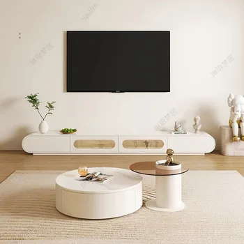 סלון טלוויזיה דוכן תצוגה מעצב טלוויזיה קישוטים טלוויזיה יחידת שולחן חדר שינה מודרני יוקרתי Tavolino דה Salotto תיאטרון רהיטים
