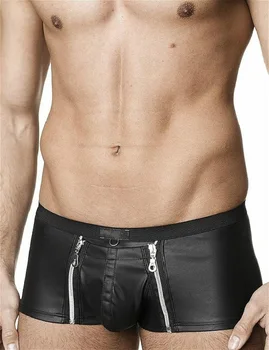 סקסיים מכנסיים תחתונים שחור Mens גרמנית פטיש ללבוש איש הלבשה תחתונה, תחתוני אקזוטיים באיכות גבוהה Clubwear M-XXL W850546
