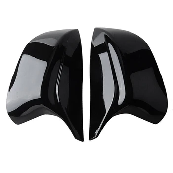על 2014-2022 אינפיניטי Q50 Q60 מבריק צבע שחור אחורית המראה בצד לכסות את קפטן מ ' בסגנון חלקים