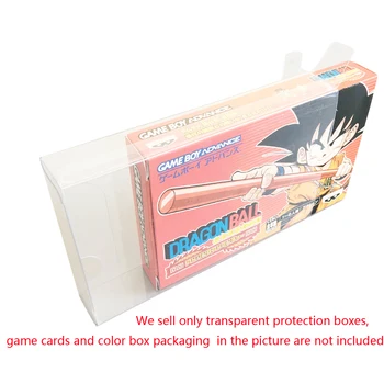 שקוף קופסה GBA יפן גרסה ג ' יי. פי כרטיס משחק צבע קופסת פלסטיק מגן לחיות מחמד אוסף אחסון מגן תיבת
